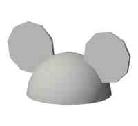 11 - Mickey Mouse Ear Hat