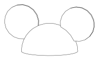 12 - Mickey Mouse Ear Hat